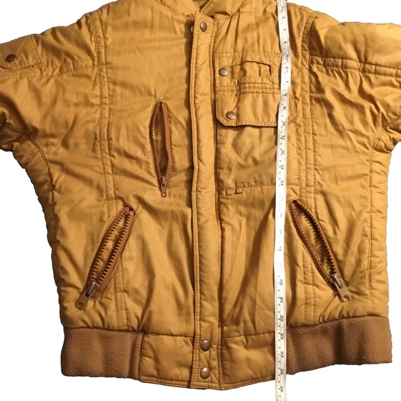 Henri Christian Paris vintage 6 pockets mens cargo bomber jacket - Picture 3 of 12